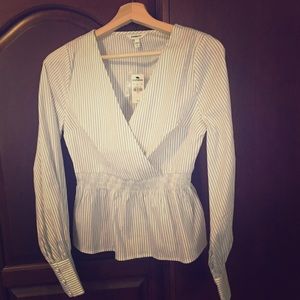 NWT Peplum Top - Express size S